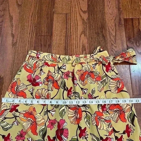 GRACE Elementary Graphic Florals Skirt Sz 6P - Picture 7 of 7